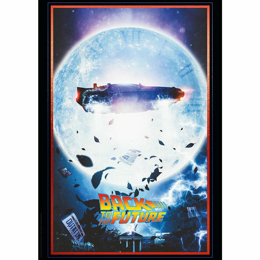 Back to the Future "A Flying DeLorean?!" Limited Edition Commemorative Print by MyHackerTech