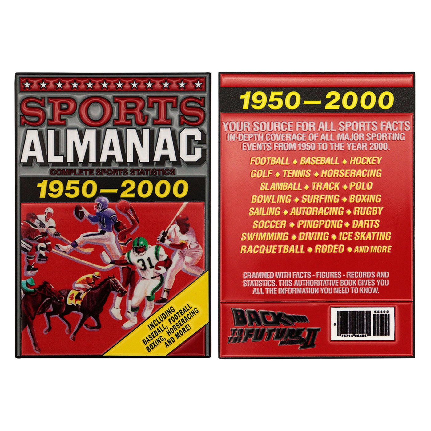 Back to the Future Part II Limited Edition Sports Almanac Ingot by MyHackerTech