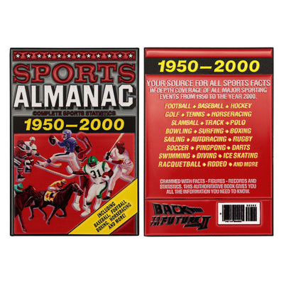 Back to the Future Part II Limited Edition Sports Almanac Ingot by MyHackerTech