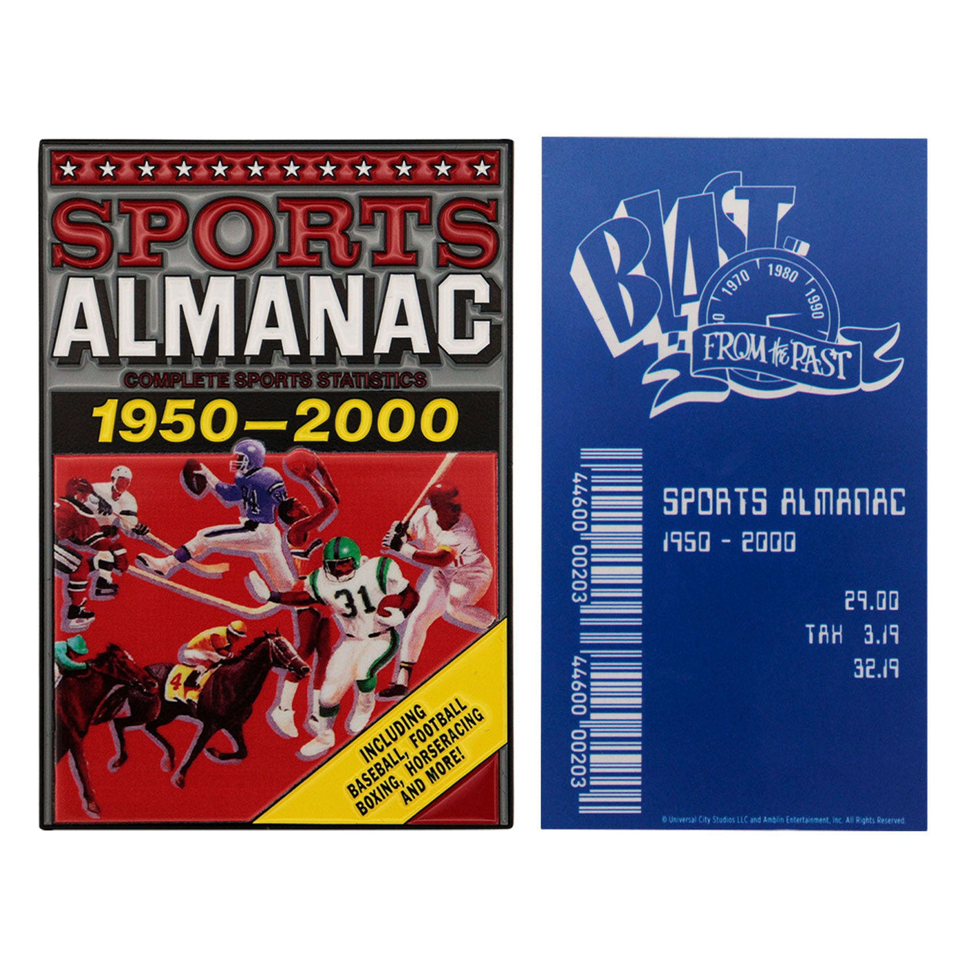 Back to the Future Part II Limited Edition Sports Almanac Ingot by MyHackerTech
