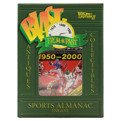 Back to the Future Part II Limited Edition Sports Almanac Ingot by MyHackerTech