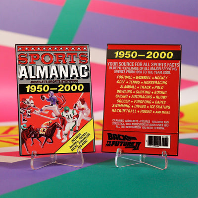 Back to the Future Part II Limited Edition Sports Almanac Ingot by MyHackerTech