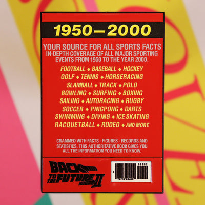 Back to the Future Part II Limited Edition Sports Almanac Ingot by MyHackerTech