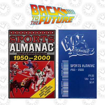 Back to the Future Part II Limited Edition Sports Almanac Ingot by MyHackerTech