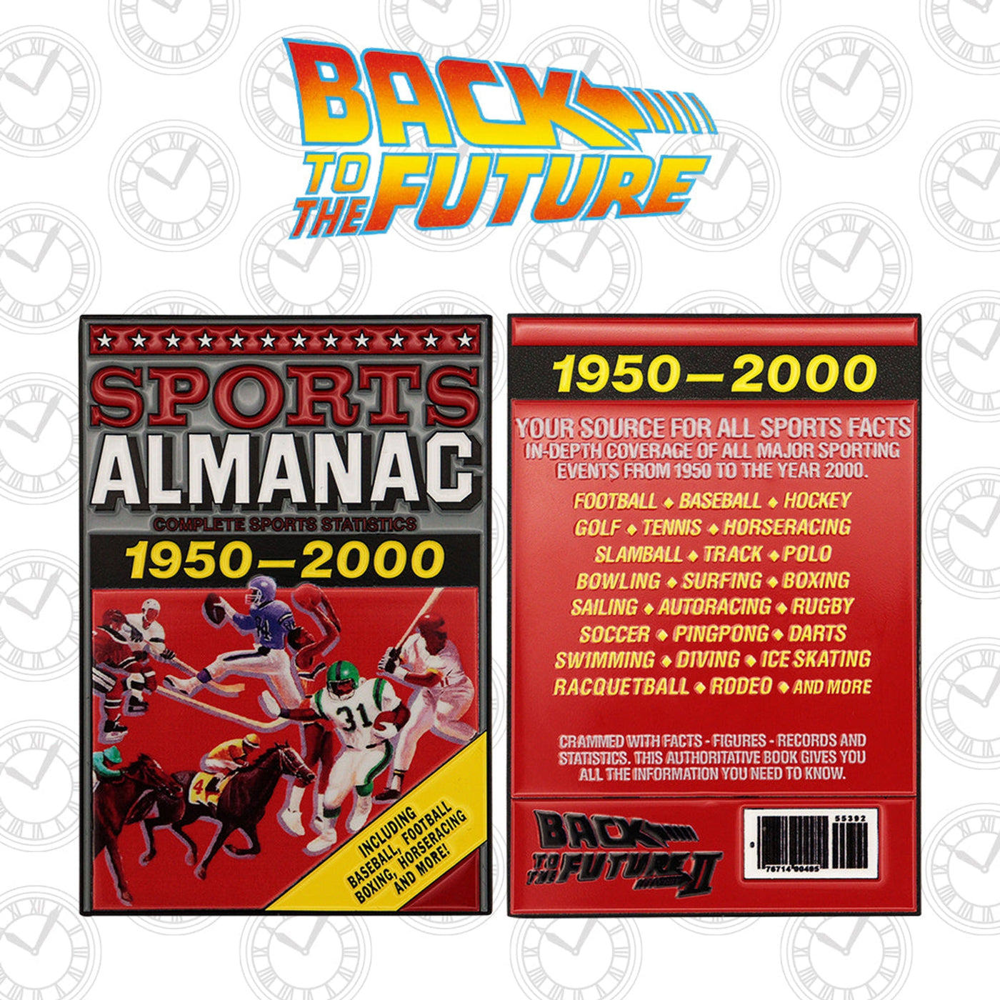 Back to the Future Part II Limited Edition Sports Almanac Ingot by MyHackerTech