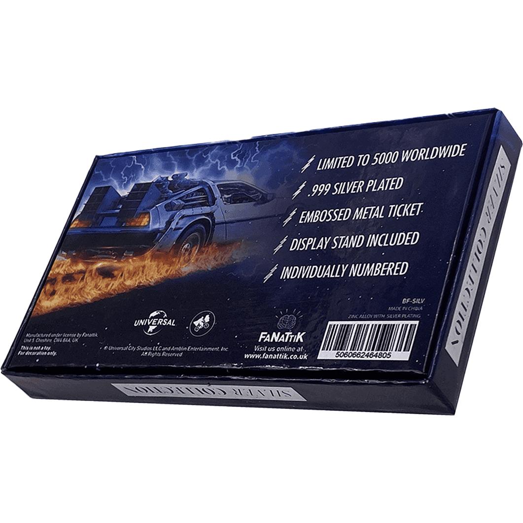 Back to the Future silver plated Enchantment Under the Sea dance ticket replica by MyHackerTech