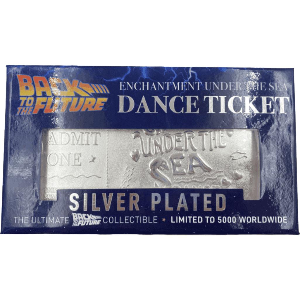 Back to the Future silver plated Enchantment Under the Sea dance ticket replica by MyHackerTech