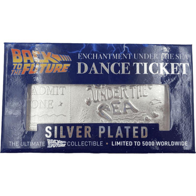 Back to the Future silver plated Enchantment Under the Sea dance ticket replica by MyHackerTech