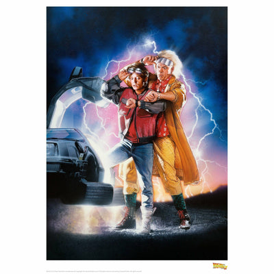 Back to the Future Part II "Classic Movie Art" Limited Edition Commemorative Print by MyHackerTech