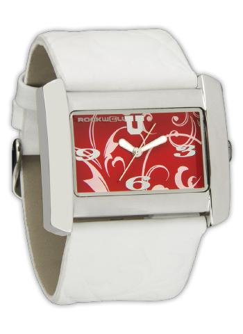 UTAH Vanessa (White/Red) Watch by MyHackerTech