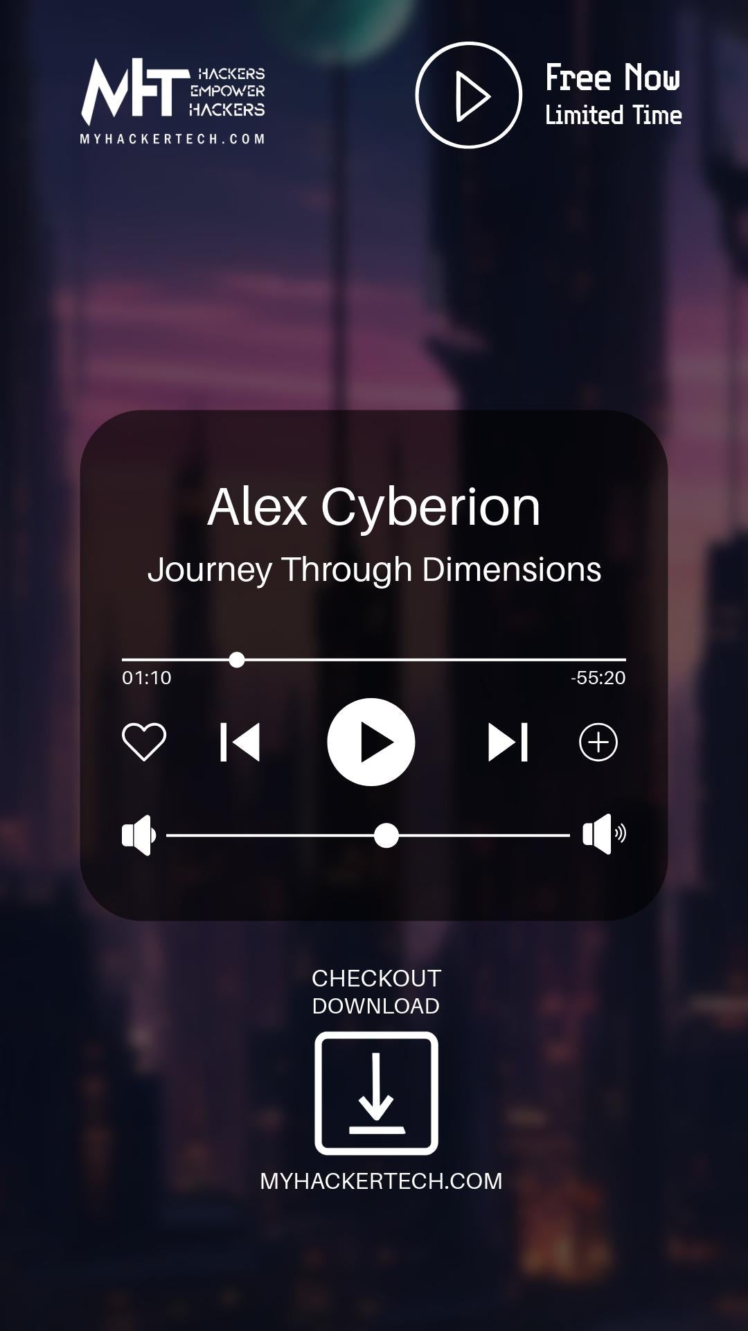 Alex Cyberion: Journey Through Dimensions (Audiobook) by MyHackerTech