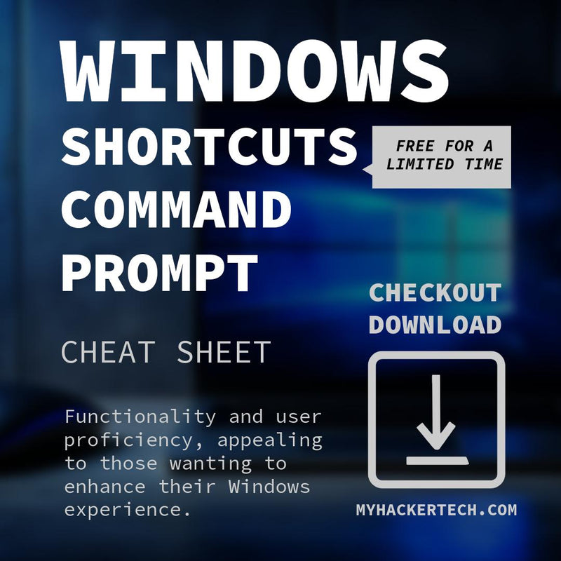 Windows: Essential Shortcuts and Command Prompt for Power Users Regular price $9.99 Sale price $0.00