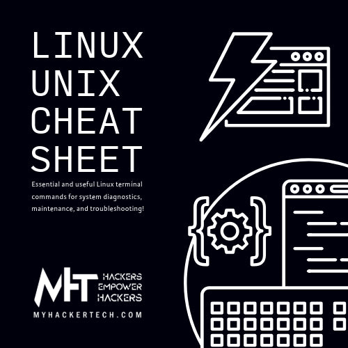 Essential and Useful Linux Unix Cheat Sheet – MyHackerTech