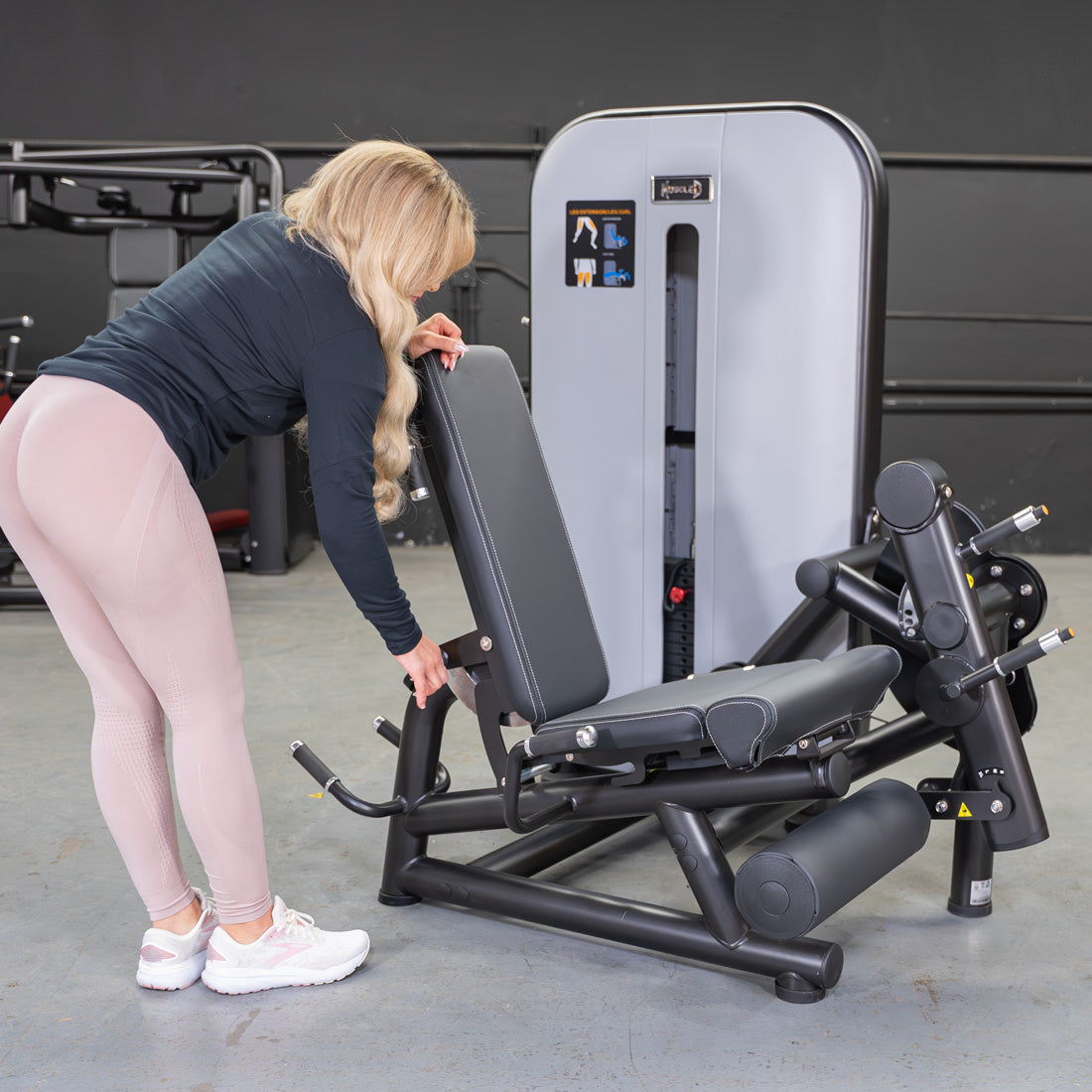 Vogue Leg Extension/Prone Leg Curl Combo - Muscle D Fitness - Seated ...
