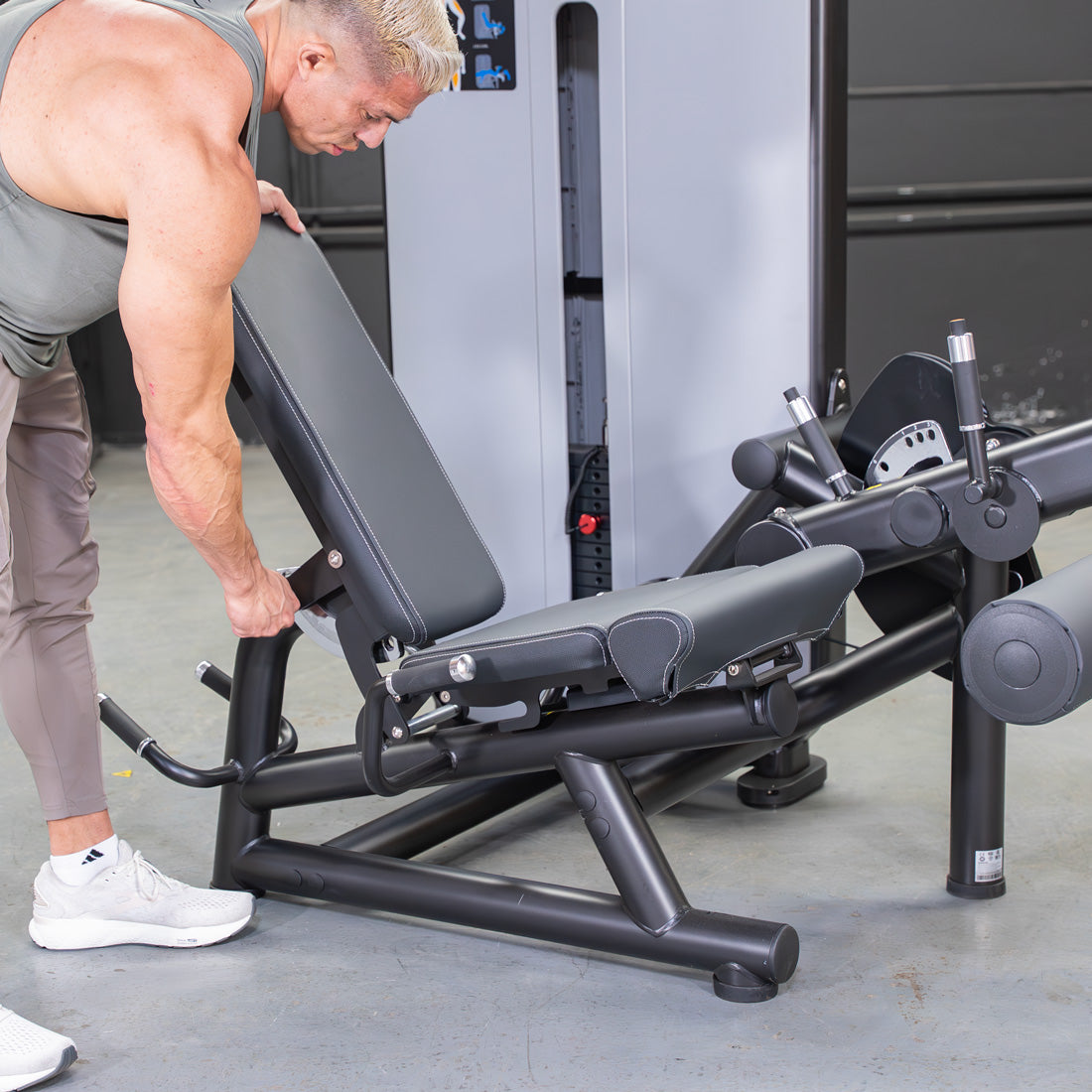 Vogue Leg Extension/Prone Leg Curl Combo - Muscle D Fitness - Seated ...