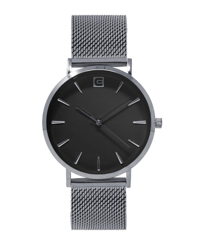 Voyager (Silver/Black) Watch by MyHackerTech