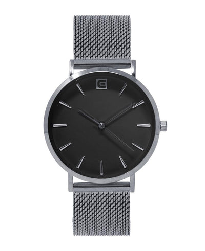 Voyager (Silver/Black) Watch by MyHackerTech