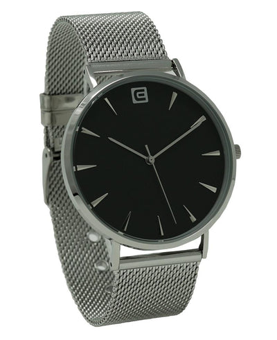 Voyager (Silver/Black) Watch by MyHackerTech