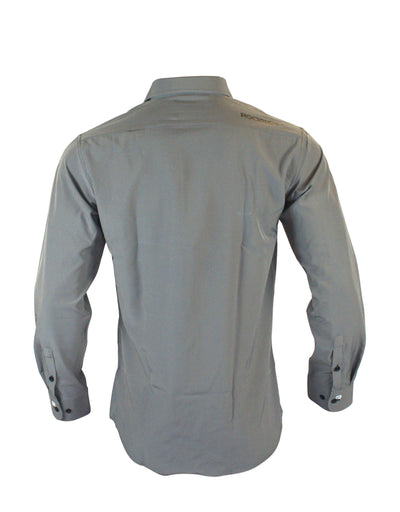 The Titan - Solid Gray Long Sleeve by MyHackerTech