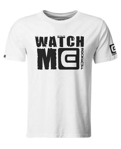 Watch Me T-Shirt White by MyHackerTech