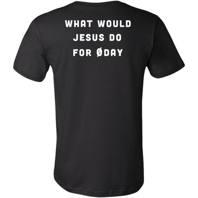 What would Jesus do for 0day - Canvas Mens Shirt by MyHackerTech