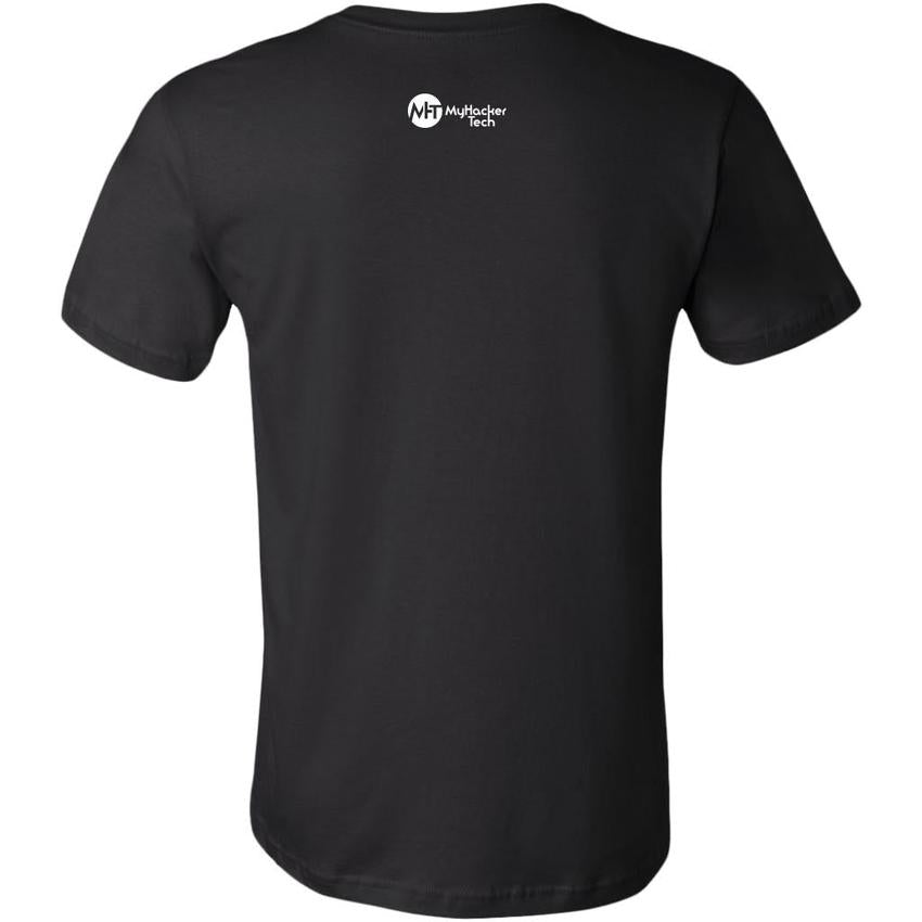 Eat sleep hack repeat v1 - Canvas Mens Shirt by MyHackerTech