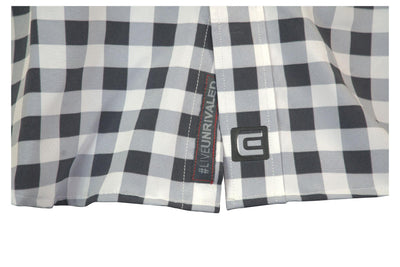 The Titan - Grey Plaid Long Sleeve by MyHackerTech