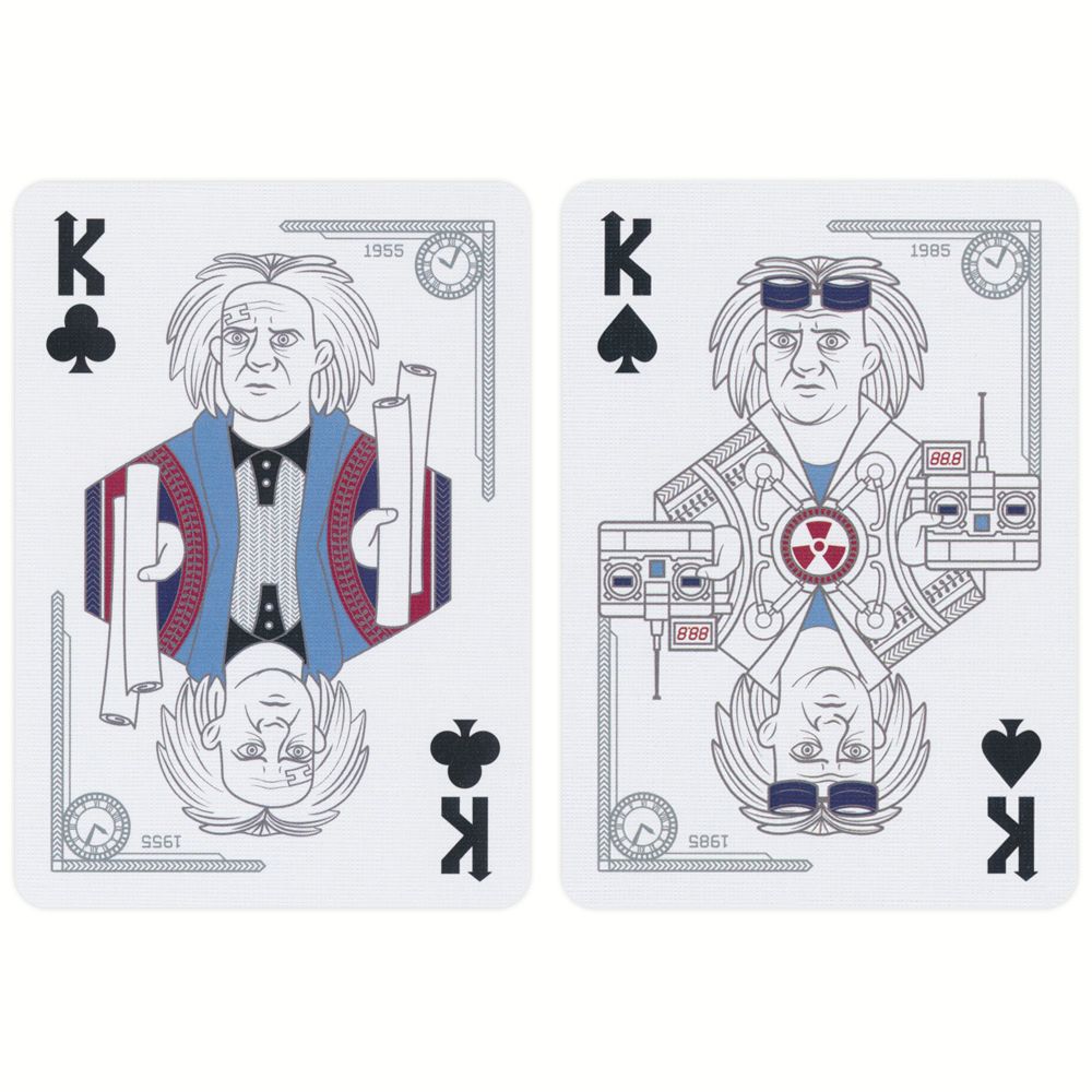 Bicycle® Back to the Future Playing Cards by MyHackerTech