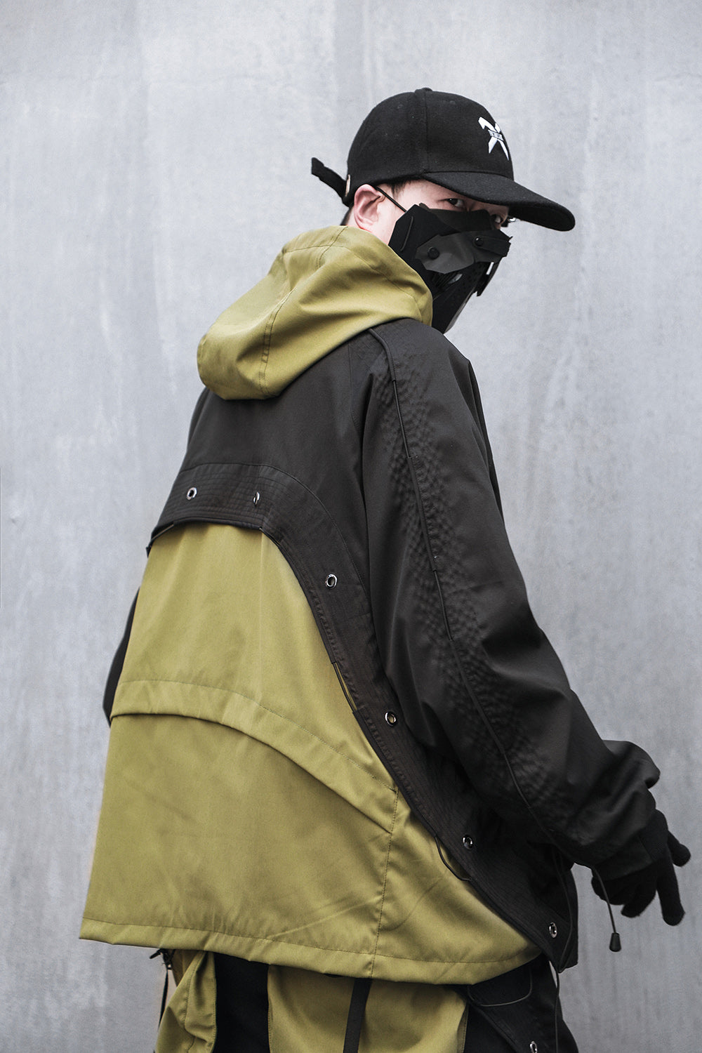 HiJ14 Black Industrial Climber Jacket by MyHackerTech