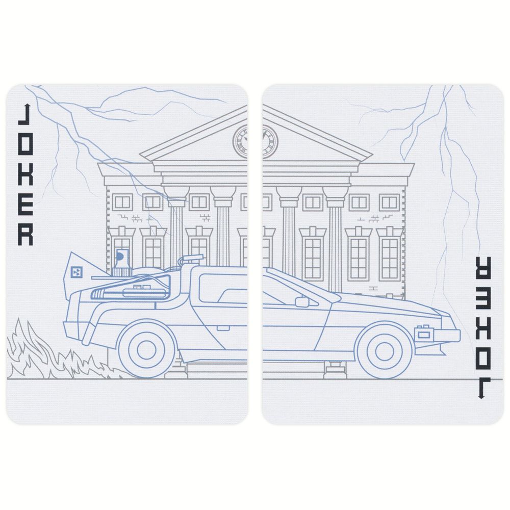 Bicycle® Back to the Future Playing Cards by MyHackerTech