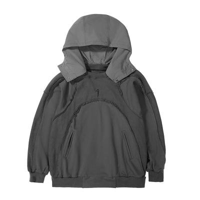 HiH56 Grey NX Hoodie by MyHackerTech