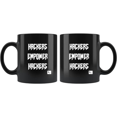 Hackers empower hackers - Mug by MyHackerTech