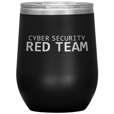 Cyber Security Red Team - Wine Tumbler by MyHackerTech