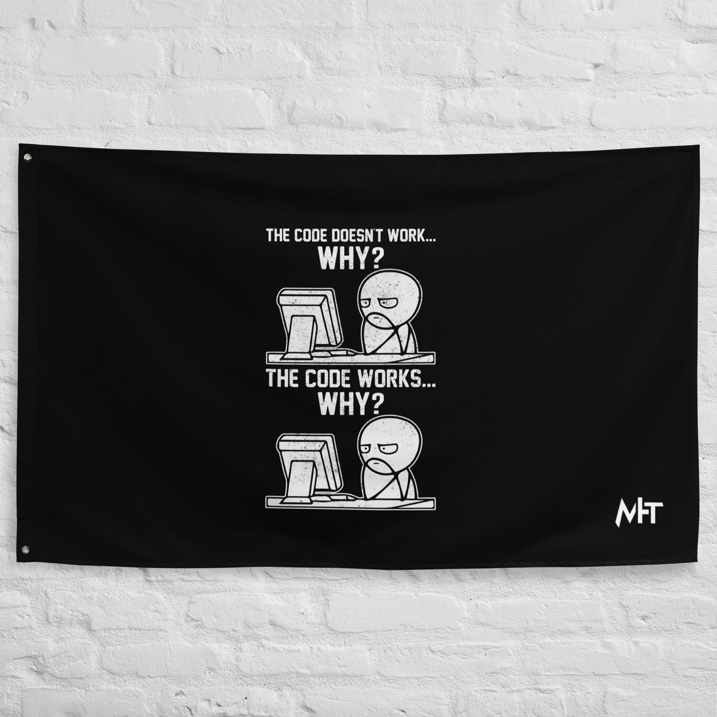 The Code doesn't work why - Flag