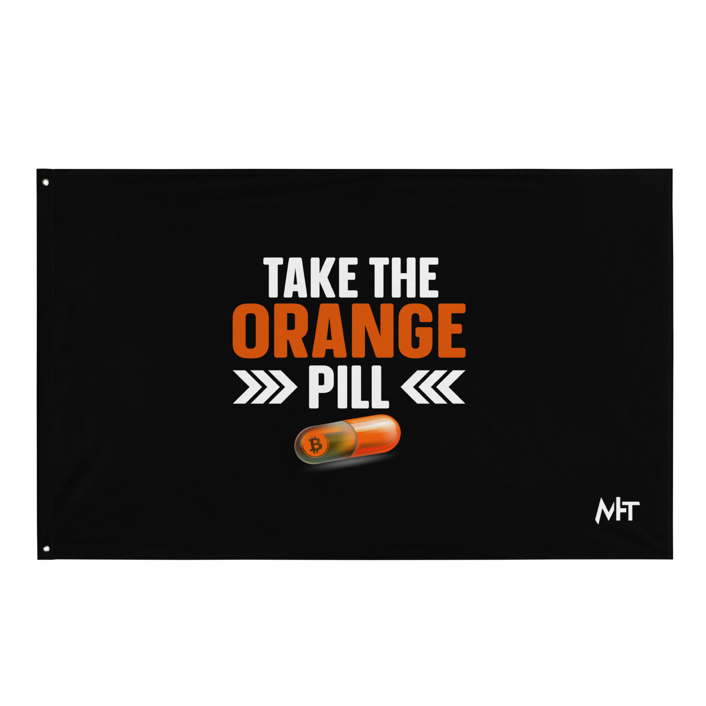 Take the Orange Pill Flag