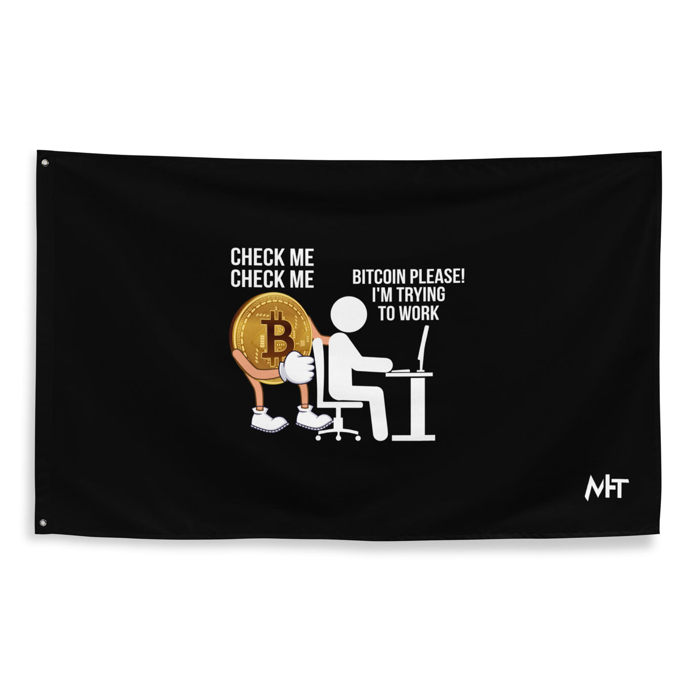 Bitcoin, Please! I am trying to work Flag