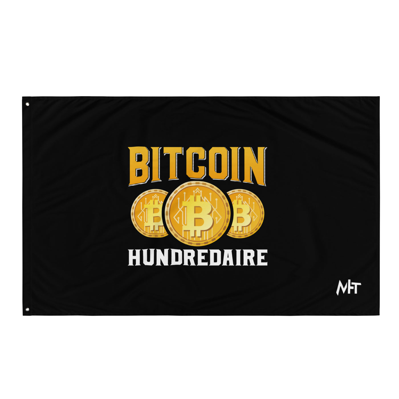 Bitcoin Hundredaire - Flag