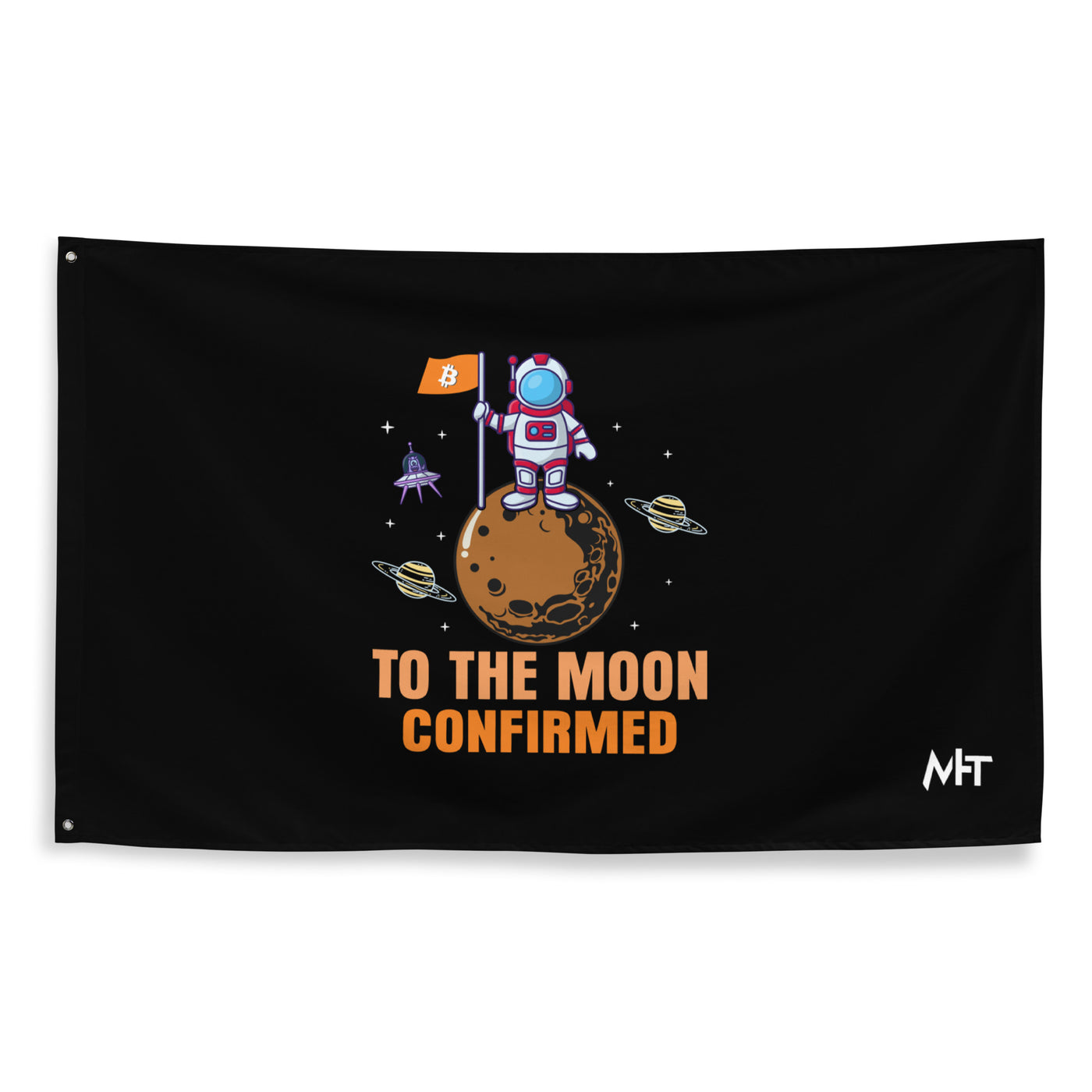To The Moon Confirmed Flag
