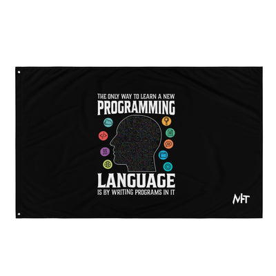 The Only Way to learn a new programming - Flag