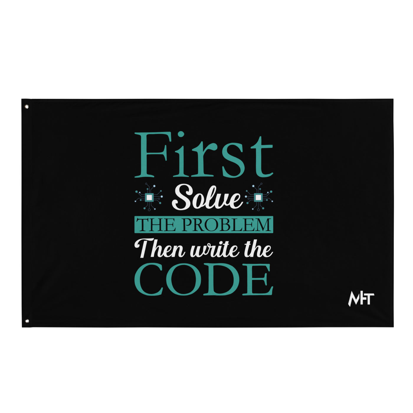 First, Solve the problem; then, Write the code V3 - Flag