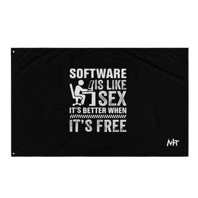 Software is Like Sex - Flag