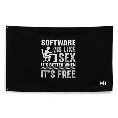 Software is Like Sex - Flag