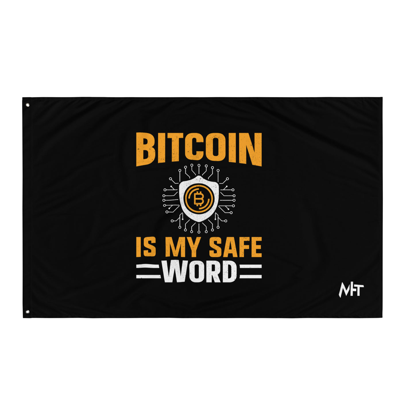 Bitcoin is My Safe Word - Flag