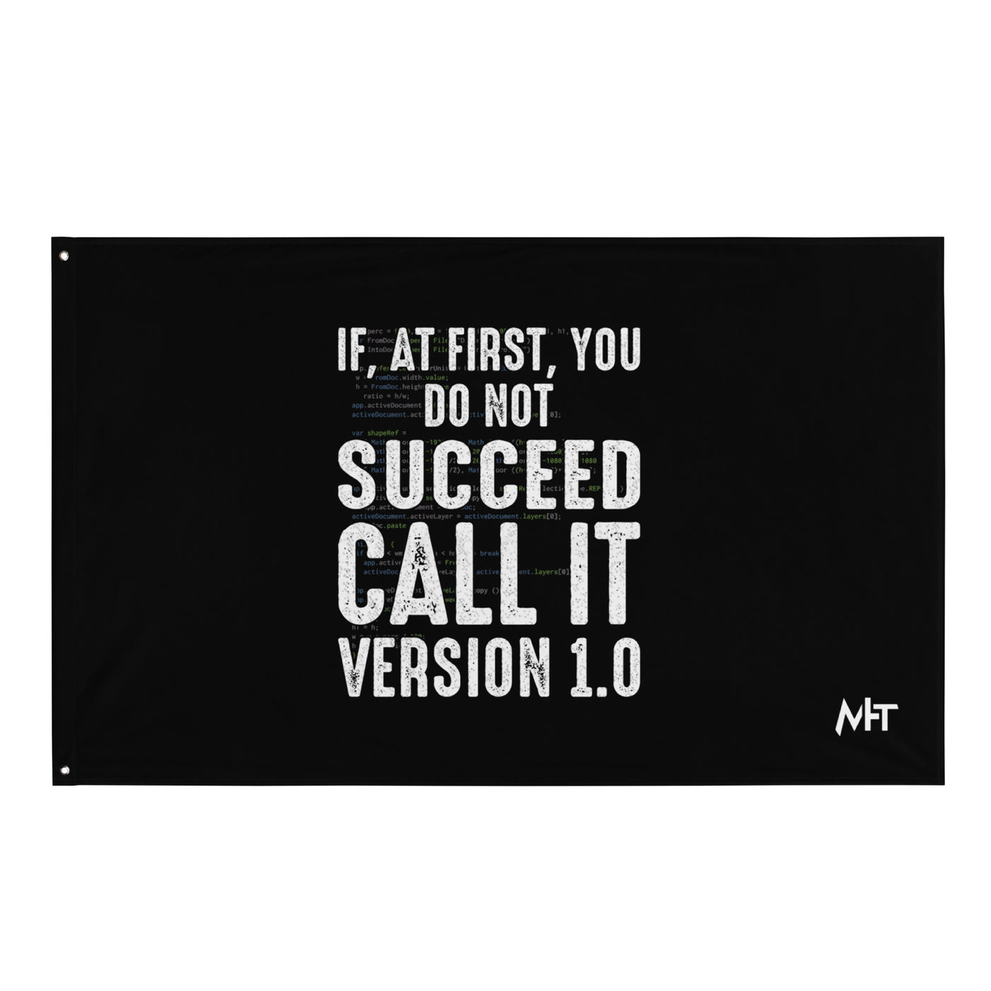 If Not Succeed, Call it Version 1.0 Flag