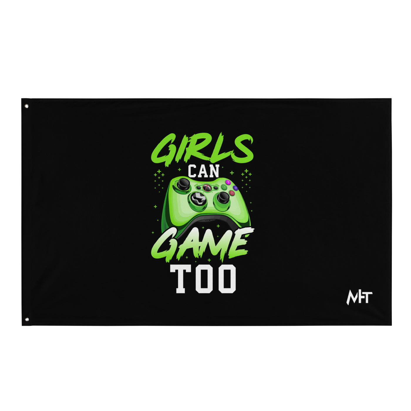 Girls can Game too Flag
