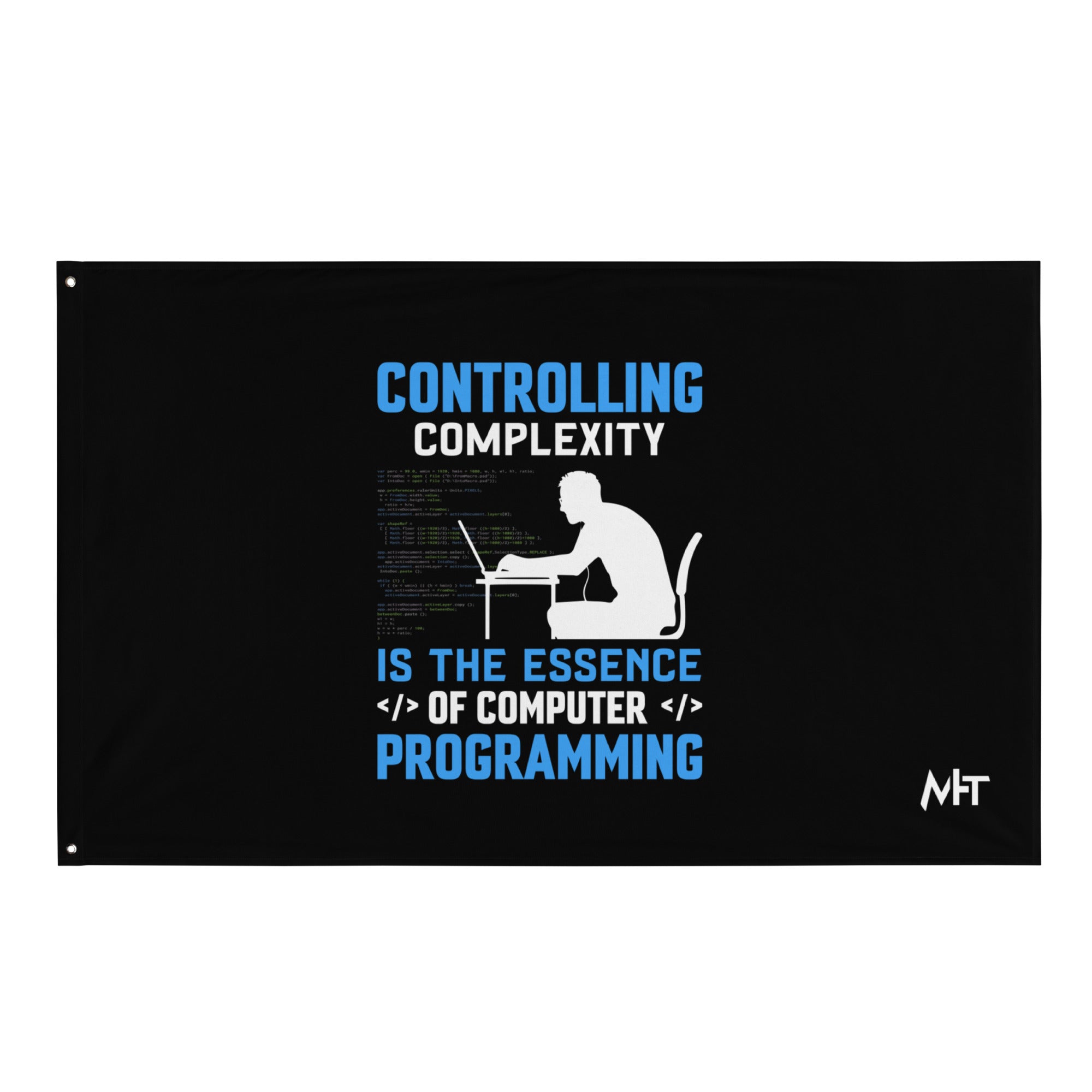 Controlling Complexity is the Essence of Computer Programming Flag ...