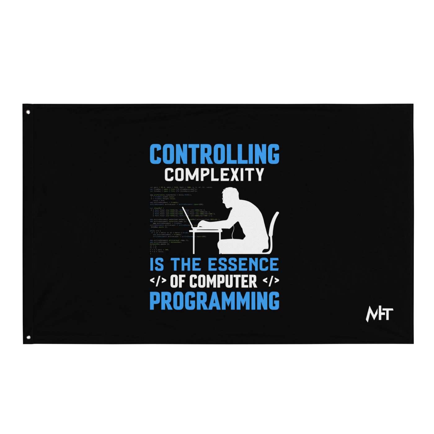 Controlling Complexity is the Essence of Computer Programming Flag