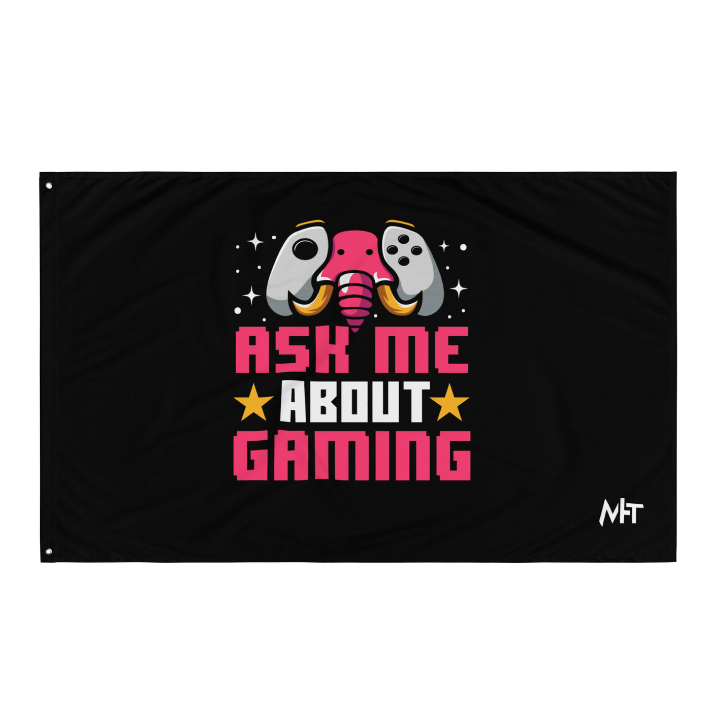 Ask Me About Gaming Flag