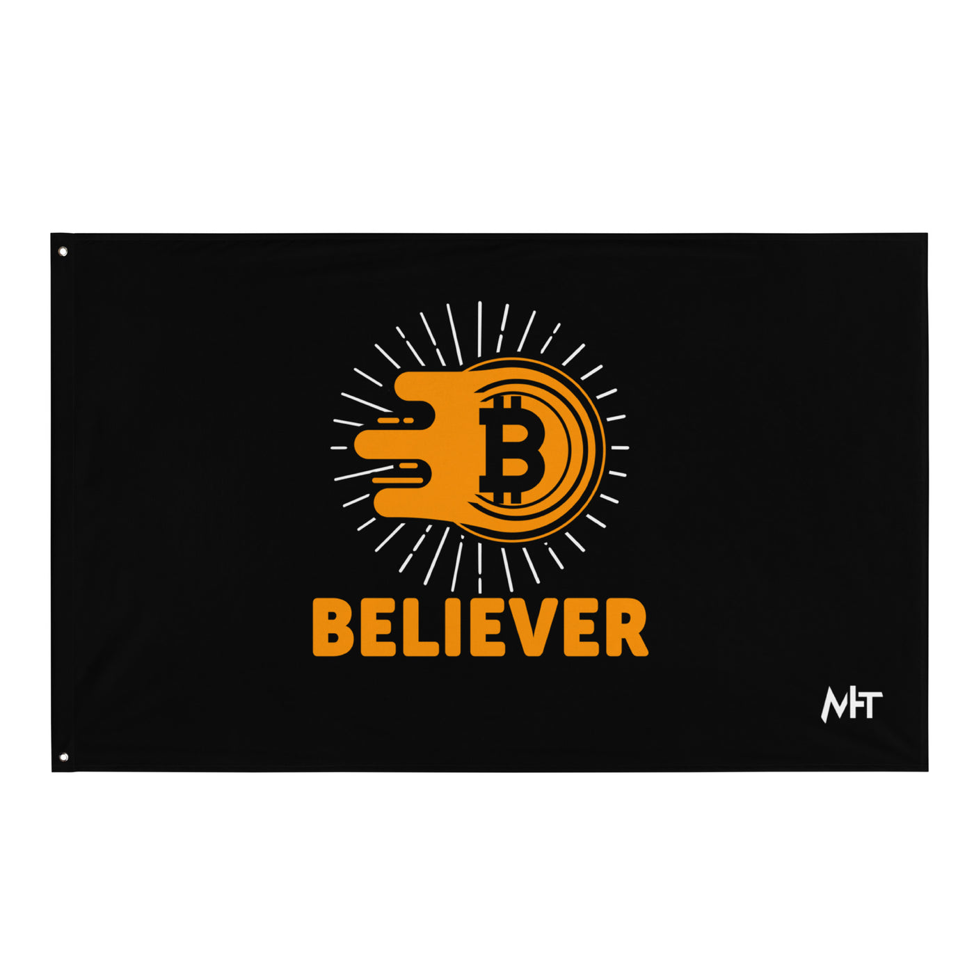 Bitcoin Believer Flag