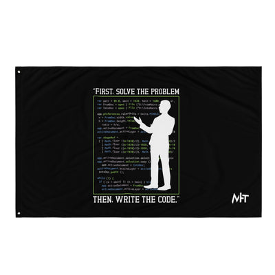 First, Solve the problem; then, Write the code V5 - Flag